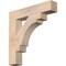 Ekena Millwork Merced Block Smooth Bracket, Douglas Fir, 3 1/2"W x 20"D x 20"H BKT04X20X20MRC05SDF - alternate 1